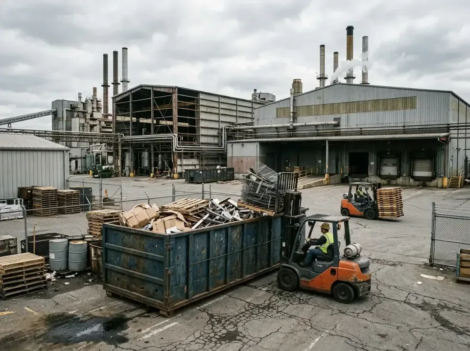 industrial-factory-scrap-conta-003 — frequently asked questions, Cheap Roll-off Dumpster Rentals in Mayflower, AR